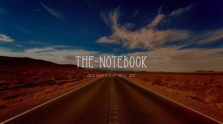 the notebook background