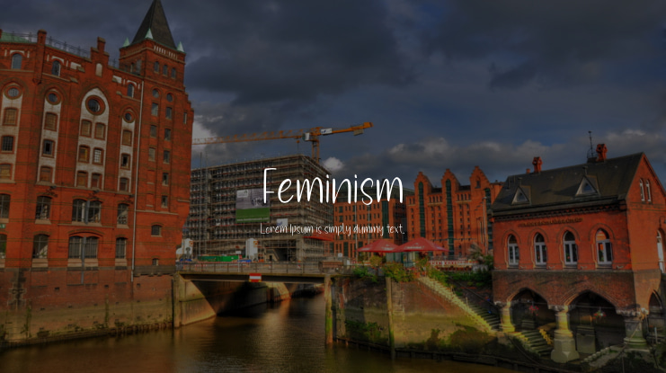Feminism Font