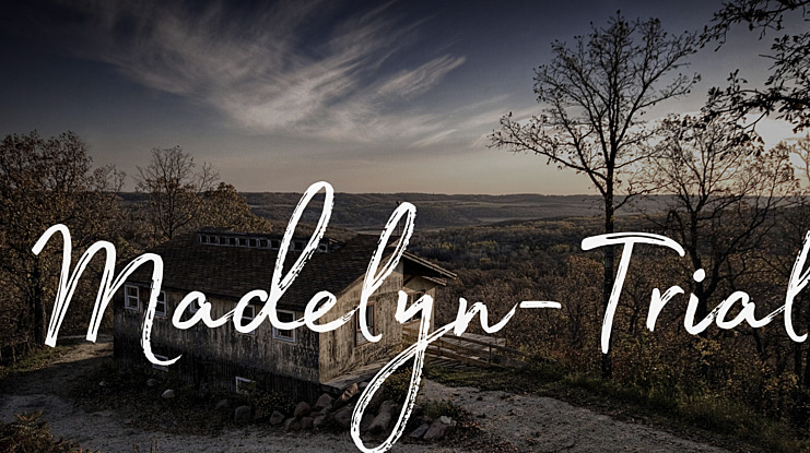 Madelyn-Trial Font Family