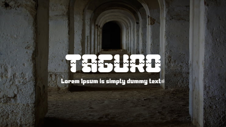 TAGURO Font