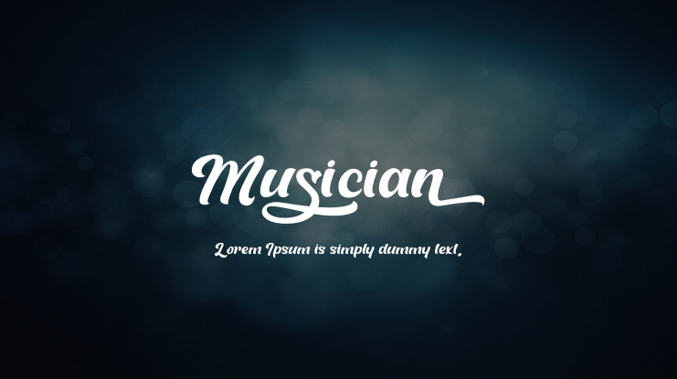 Musician Font