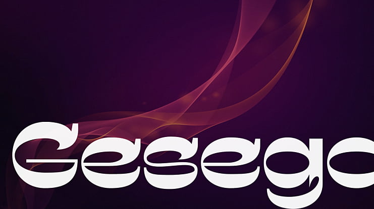 Gesego Font