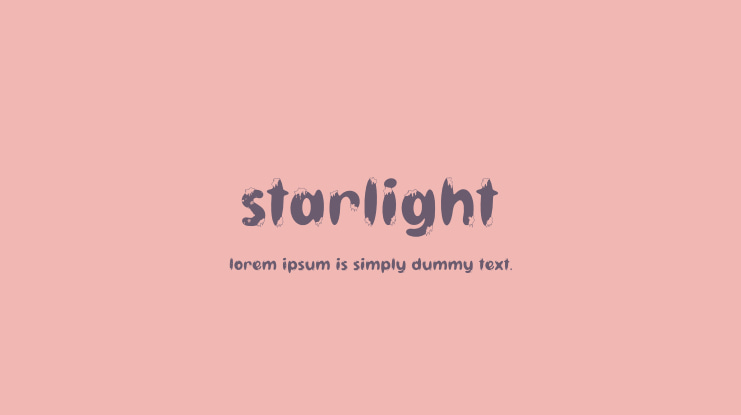 Starlight Font