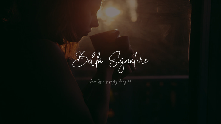 Bella Signature Font