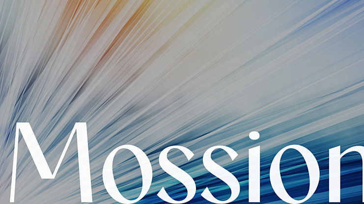 Mossion Font