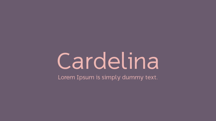 Cardelina Font