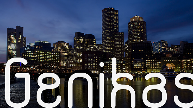 Genikas Font