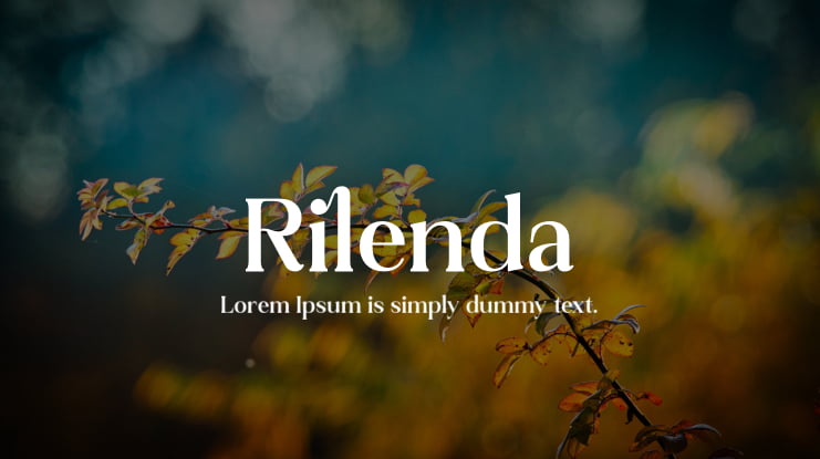 Rilenda Font