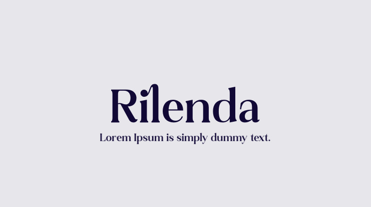 Rilenda Font
