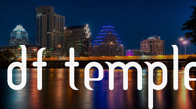 DF Temple Font