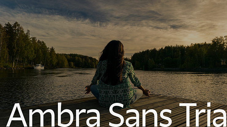 Ambra Sans Trial Font Family
