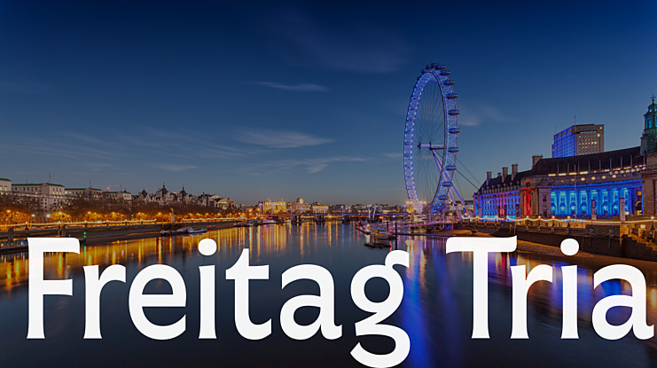 Freitag Trial Font Family