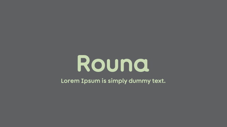 Rouna Font