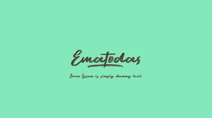 Ematodas Font