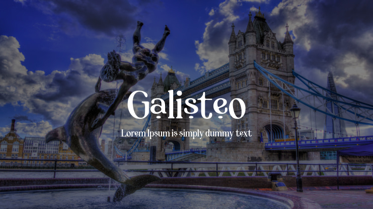 Galisteo Font