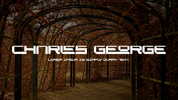 CHARLES GEORGE Font