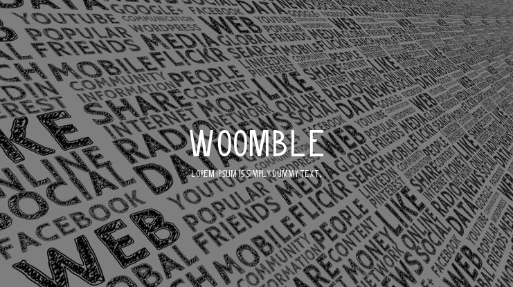 Woomble Font