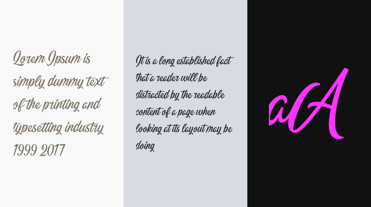 Almanor Peninsula Font