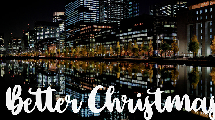 Better Christmas Font