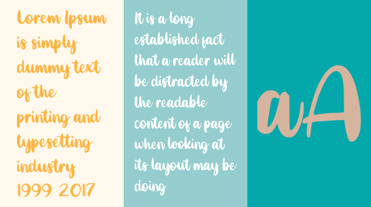 Christmas Rainy Font