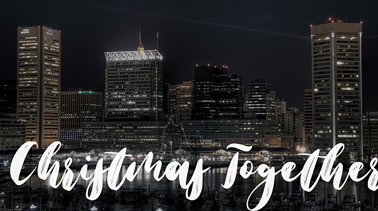 Christmas Together Font