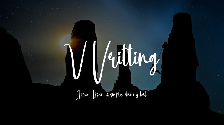Writting Font