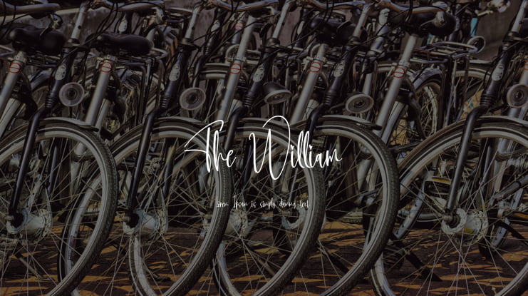The William Font