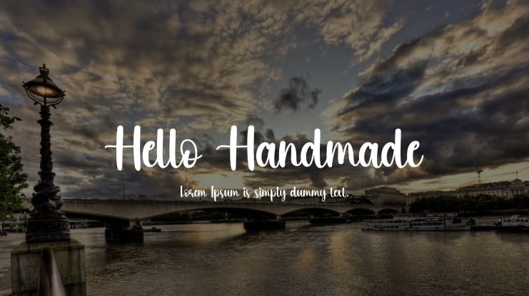 Hello Handmade Font