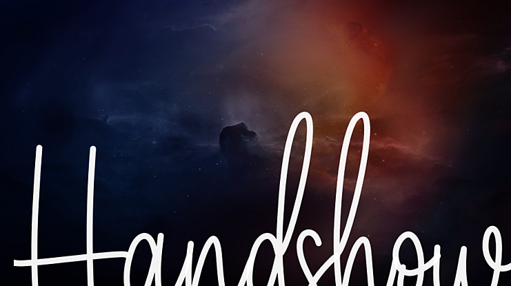 Handshow Font