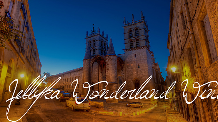 Jellyka Wonderland Wine Font