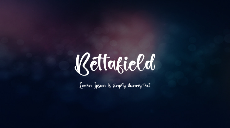 Bettafield Font
