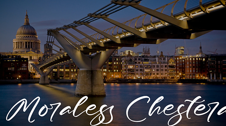 Moraless Chestera Font