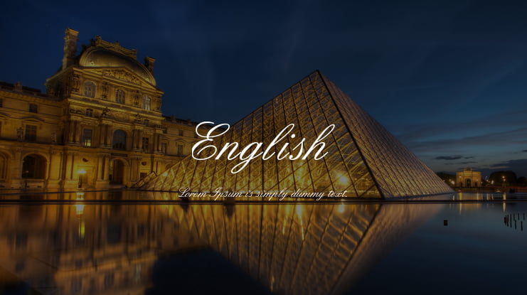 English Font