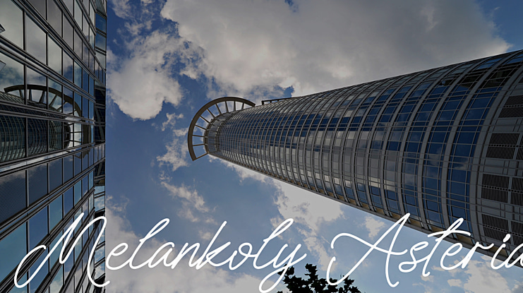 Melankoly Asteria Font