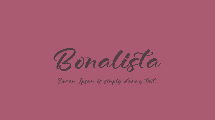 Bonalista Font