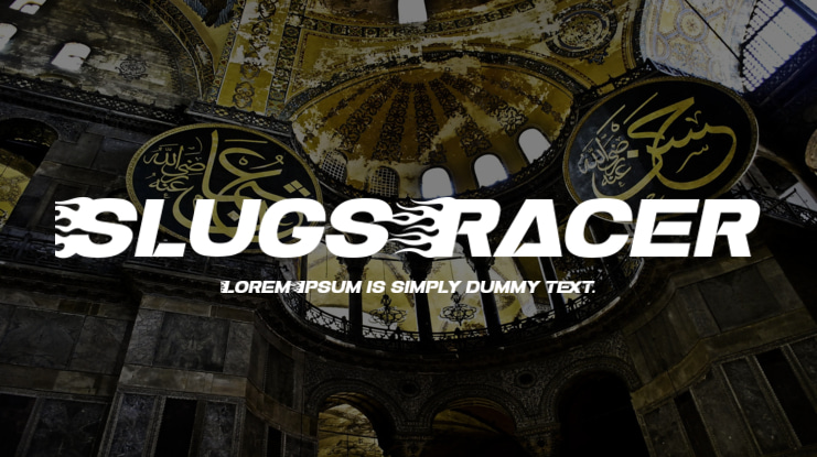 Slugs Racer Font