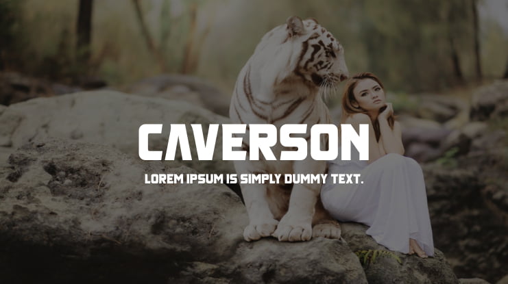 Caverson Font