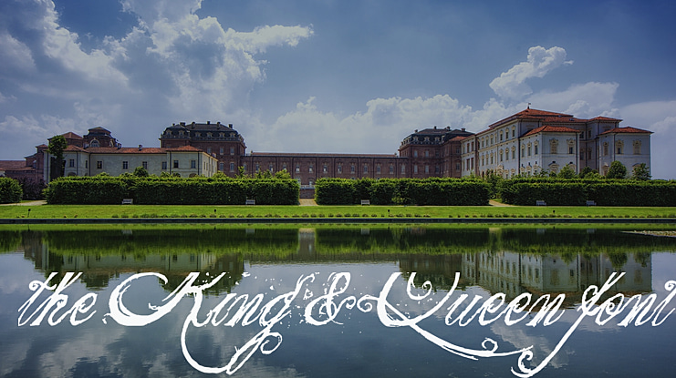 The King & Queen font