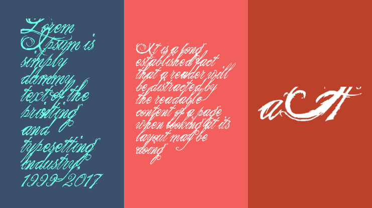 The King & Queen font