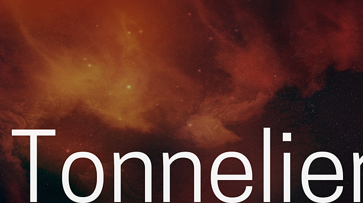 Tonnelier Font Family