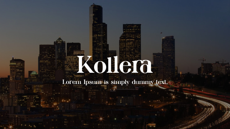 Kollera Font
