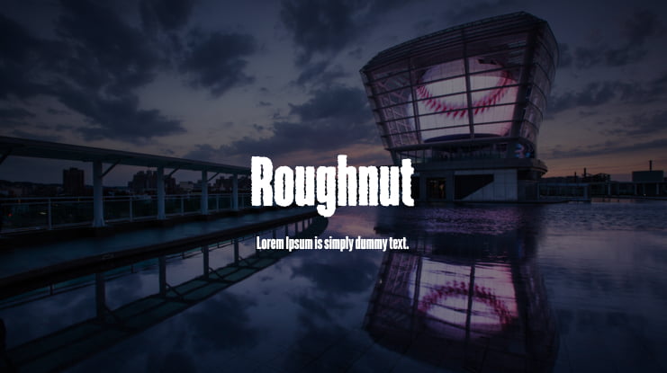 Roughnut Font