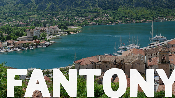 FANTONY Font Family