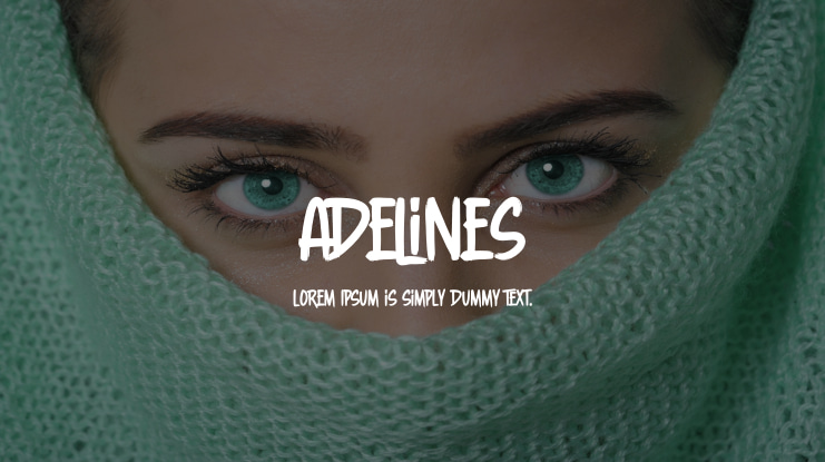 Adelines Font