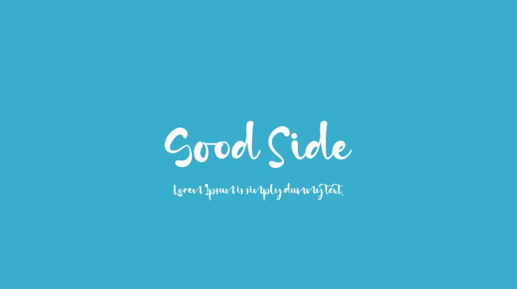 Good Side Font