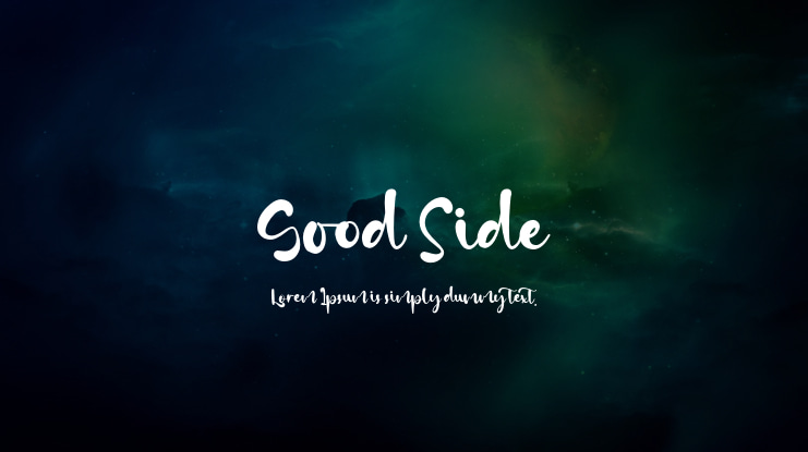 Good Side Font