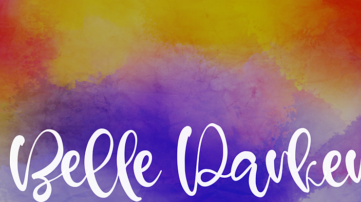 Belle Parker Font