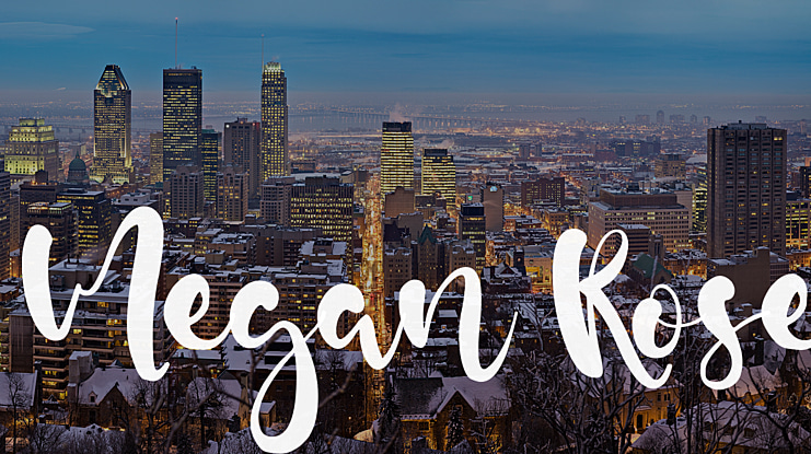 Megan Rose Font