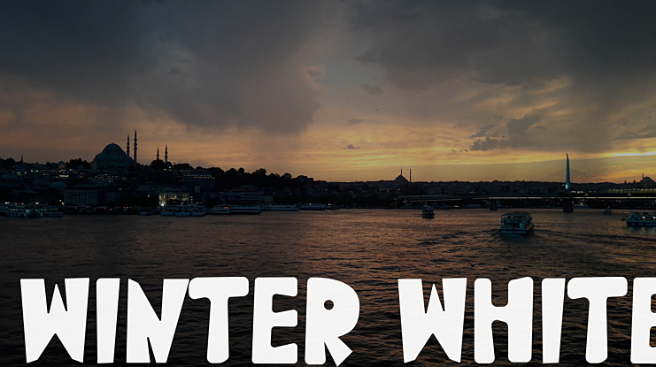 Winter White Font