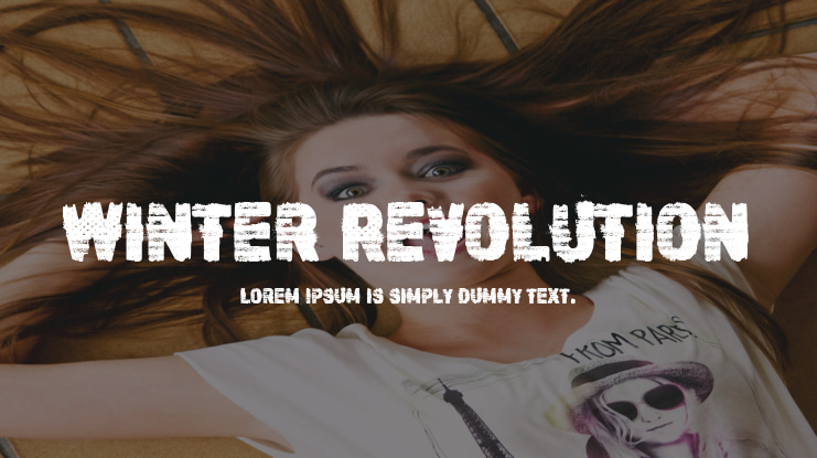 Winter Revolution Font